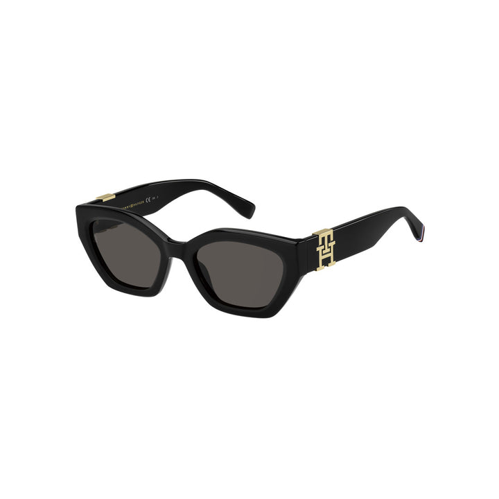 TOMMY HILFIGER SUNGLASSES FRAMES TH1979/S RECTANGULAR ACETATE BLACK For WOMAN 54-20-140
