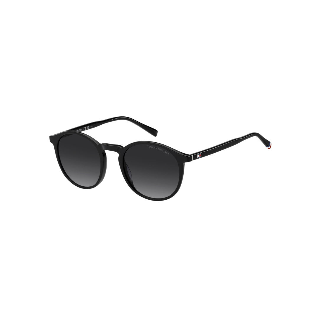 TOMMY HILFIGER SUNGLASSES FRAMES TH2267/S ROUND ECO ACETATE BLACK For MAN 51-21-145