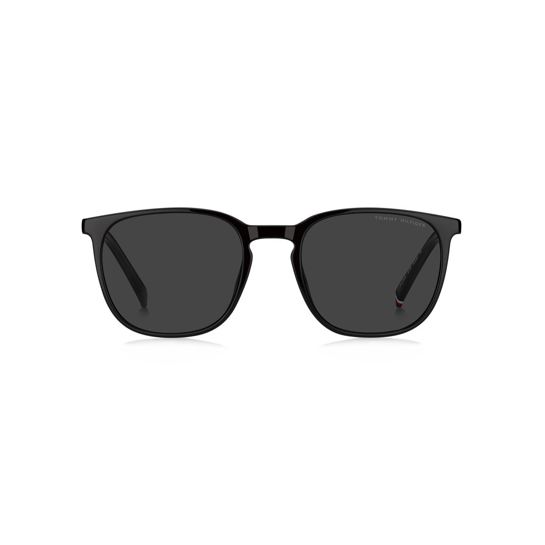 TOMMY HILFIGER SUNGLASSES FRAMES TH2266/S SQUARE ECO ACETATE BLACK For MAN 52-20-145