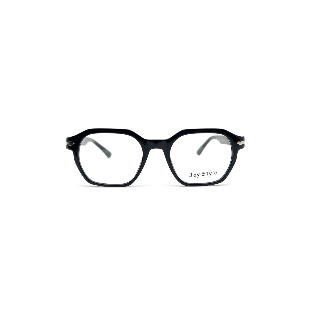 Joy Style For Men Rectangular Acetate Eyeglasses 95/31 Dark Blue/Silver 49-20-145