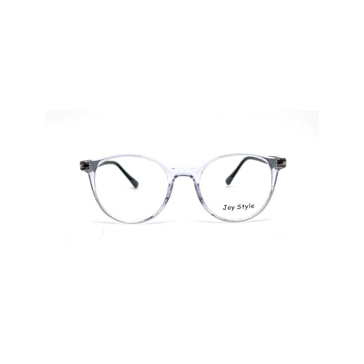Joy Style For Unisex Round Acetate Eyeglasses 119471 Light Grey/Silver 51-20-145
