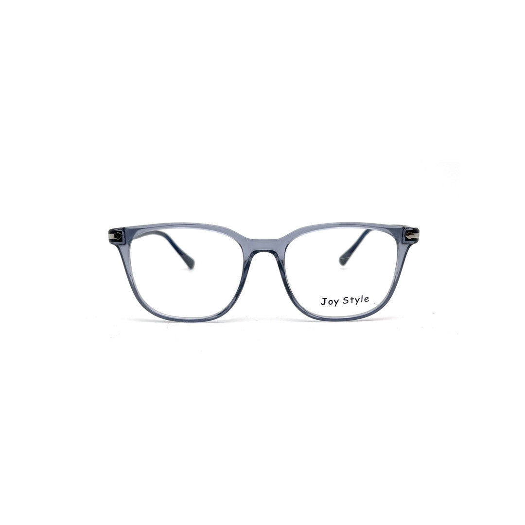 Joy Style For Unisex Round Acetate Eyeglasses309/71grey/Silver 52-18-145