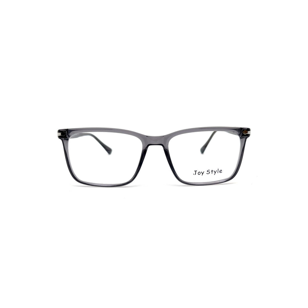 Joy Style For Unisex Round Acetate Eyeglasses 309/71 Grey/Silver 54-18-145