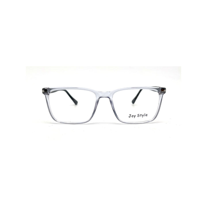 Joy Style For Unisex Round Acetate Eyeglasses 119471 Light Grey/Silver 54-18-145