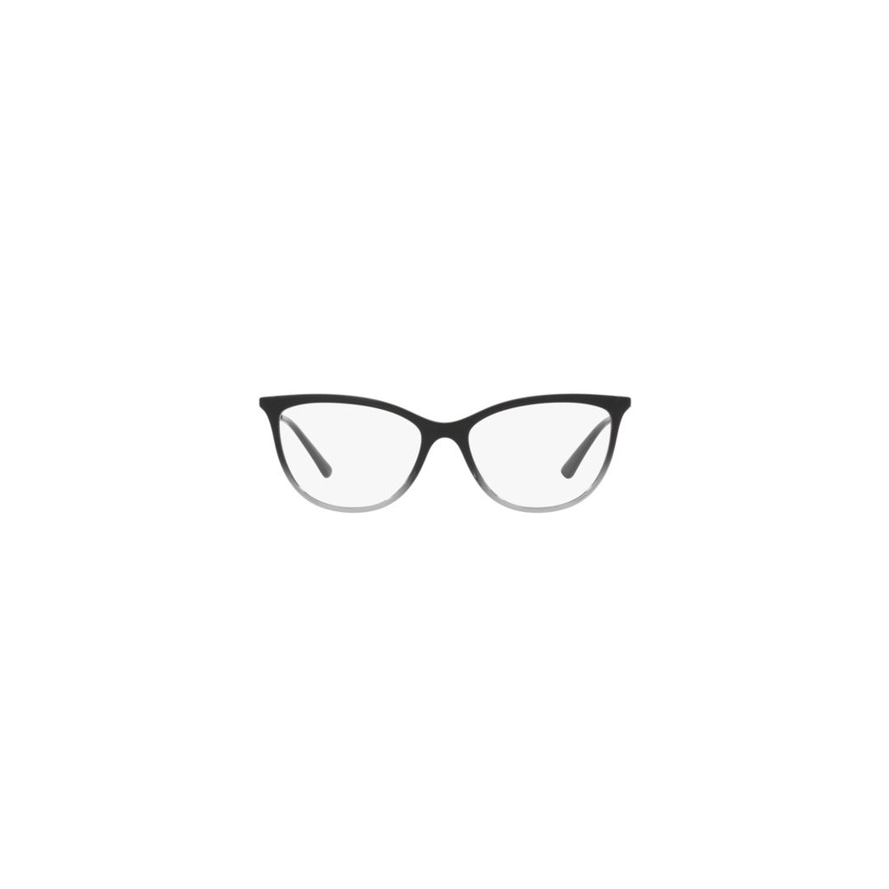 Vogue Eyeglass VO52391880 For Woman Shape Cat Eye Top Gradient Black/Smoke Injected 54-16-140
