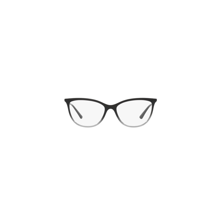 Vogue Eyeglass VO52391880 For Woman Shape Cat Eye Top Gradient Black/Smoke Injected 54-16-140