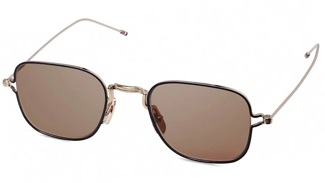 Thom Browne TBS116-A-02 titanium Brown Square Sunglass