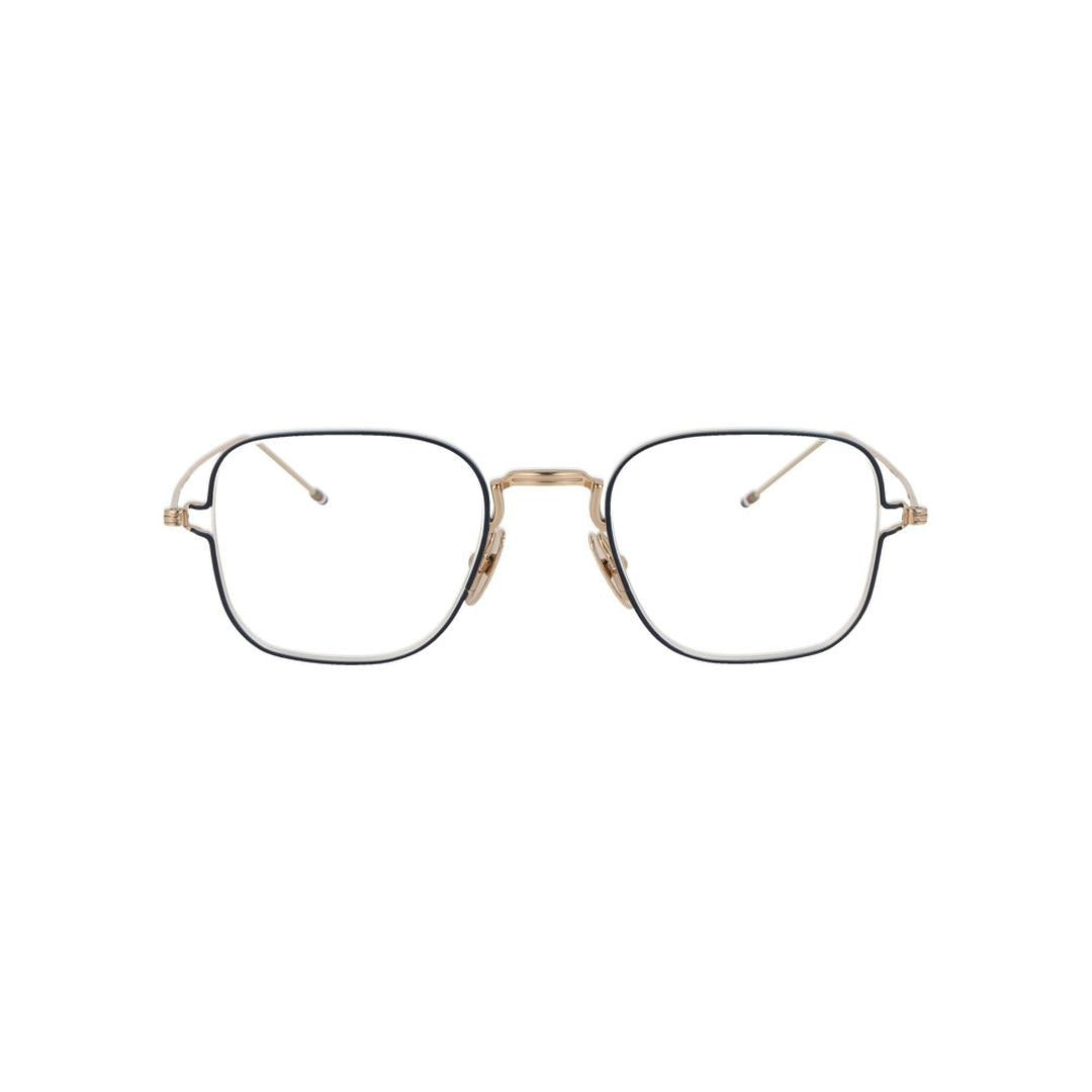 Thom Browne, Glasses, Male, White, Size: 49 MM Stylish Optical Glasses Tb-116