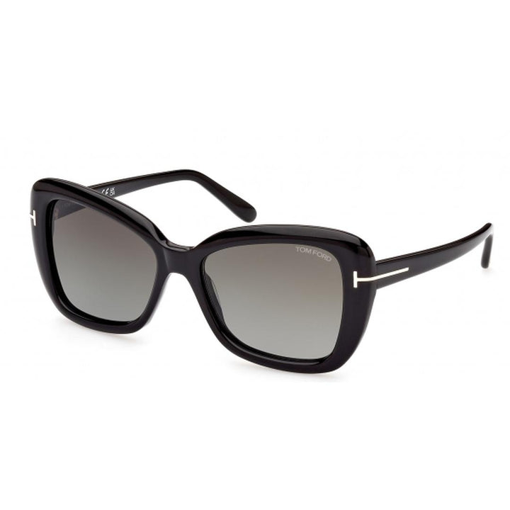 Tom Ford Maeve FT 1008 01B, BUTTERFLY Sunglasses, FEMALE, Available with Prescription