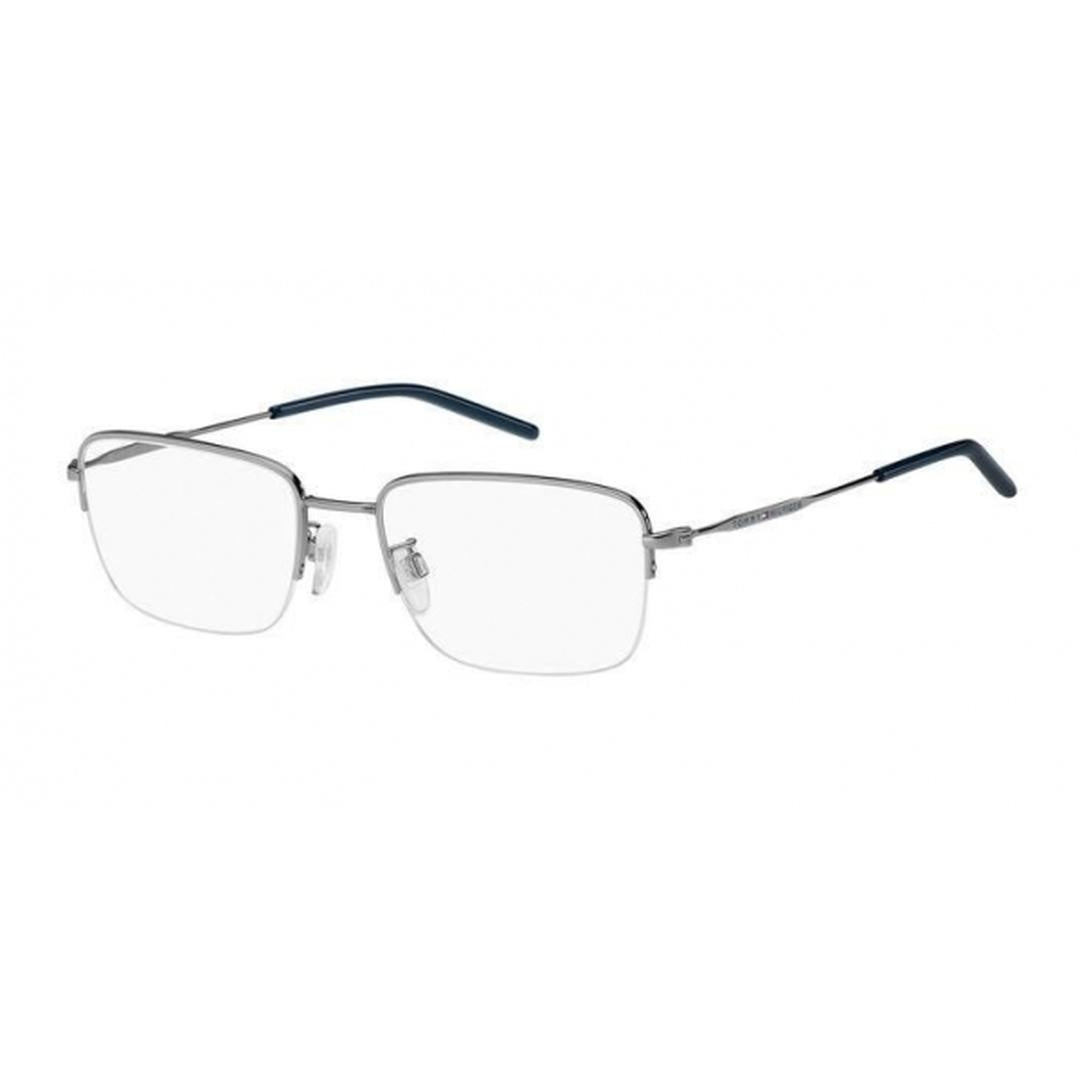 Tommy Hilfiger TH 1935/F Asian Fit 6LB Men's Glasses Silver Size 56 - Free Lenses - HSA/FSA Insurance - Blue Light Block Available
