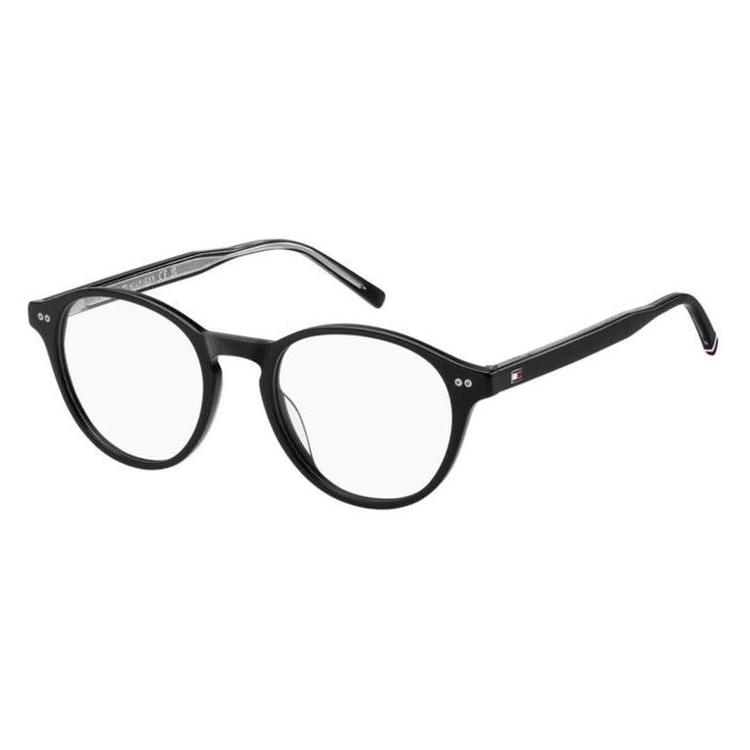 Tommy Hilfiger, Glasses, Unisex, Black, Size: 51 MM Eyewear Frames