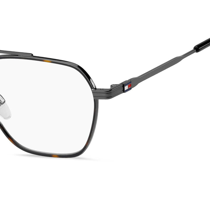 Tommy Hilfiger TH 2193 KJ1 Men's Glasses Grey Size 53 - Free Lenses - HSA/FSA Insurance - Blue Light Block Available