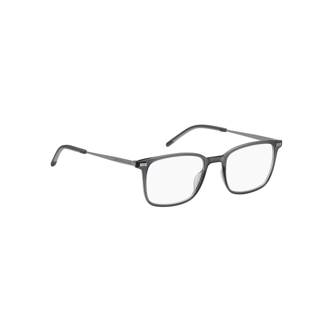 TOMMY HILFIGER OPTICAL FRAMES TH2037 RECTANGULAR METAL GREY For MAN 50-19-145