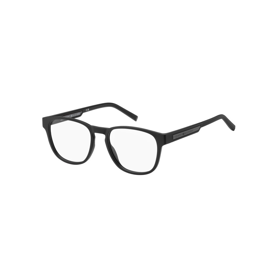 TOMMY HILFIGER OPTICAL FRAMES TH2092 RECTANGULAR ECO POLYAMIDE MATTE BLACK For MAN 52-18-145