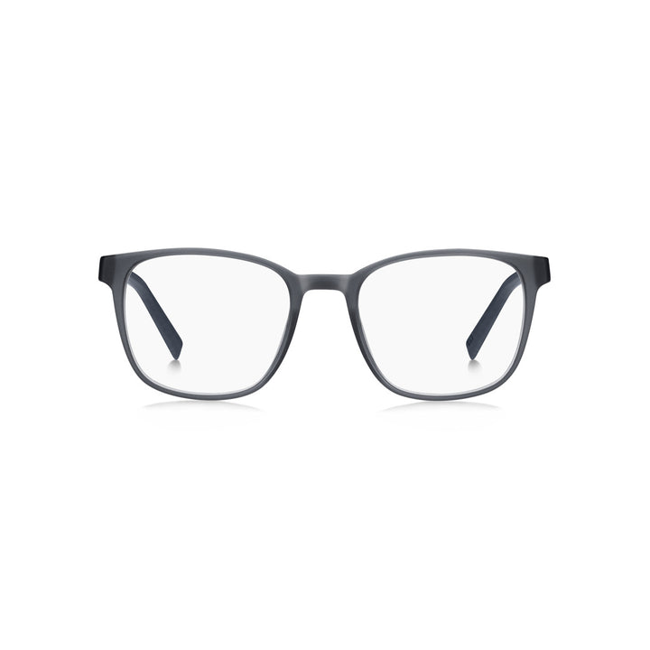 TOMMY HILFIGER OPTICAL FRAMES TH2205 RECTANGULAR ECO POLYAMIDE BLUE GREY For MAN 52-19-145