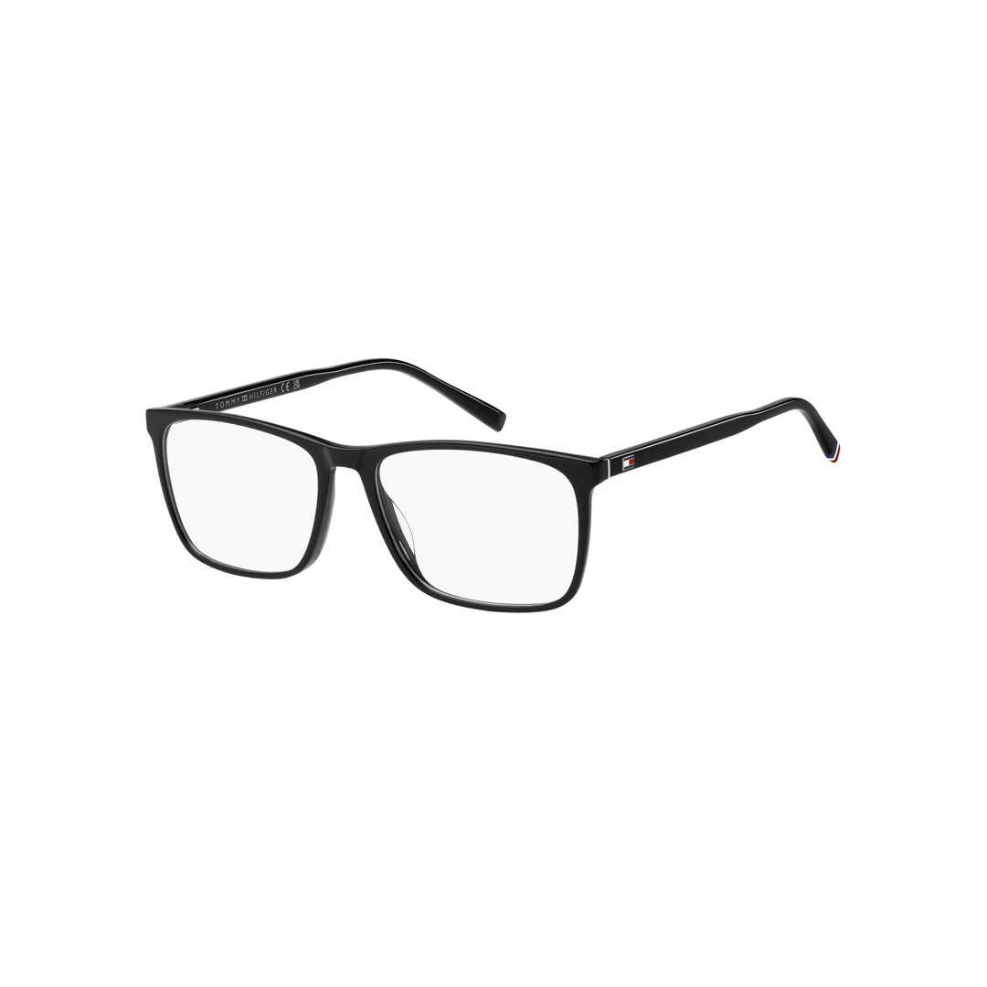 TOMMY HILFIGER OPTICAL FRAMES TH2270 RECTANGULAR ECO ACETATE BLACK For MAN 56-16-145