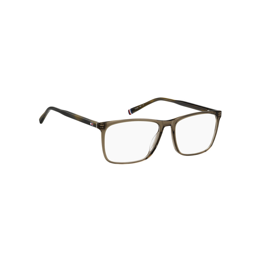 TOMMY HILFIGER OPTICAL FRAMES TH2270 RECTANGULAR ECO ACETATE BROWN For MAN 56-16-145