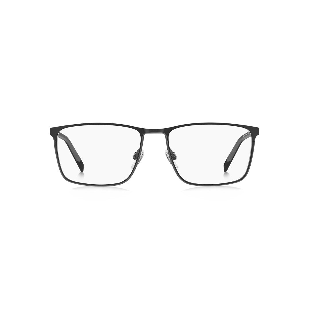 TOMMY HILFIGER OPTICAL FRAMES TH2273 RECTANGULAR TITANIUM ALLOY MATTE BLACK RUTHENIUM For MAN 55-17-150