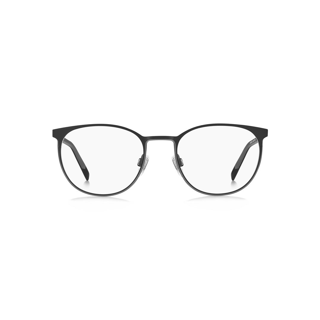 TOMMY HILFIGER OPTICAL FRAMES TH2276 ROUND TITANIUM ALLOY MATTE BLACK RUTHENIUM For MAN 52-20-150