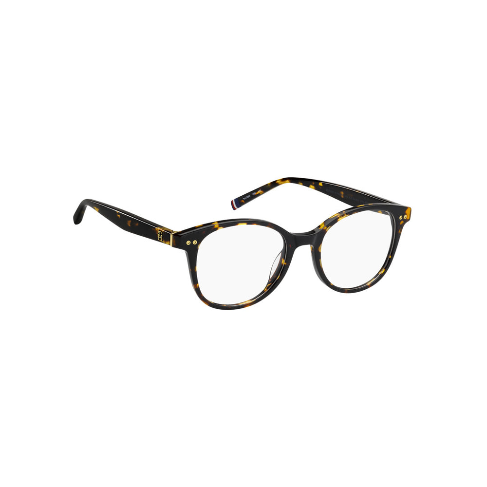 TOMMY HILFIGER OPTICAL FRAMES TH2290 ROUND METAL HAVANA For WOMAN 48-18-140