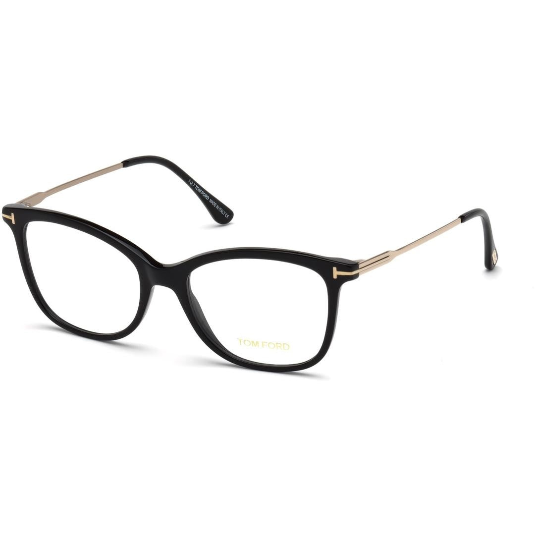 Tom Ford 5510 Eyeglasses 001 - Shiny Black Women Cat Eye