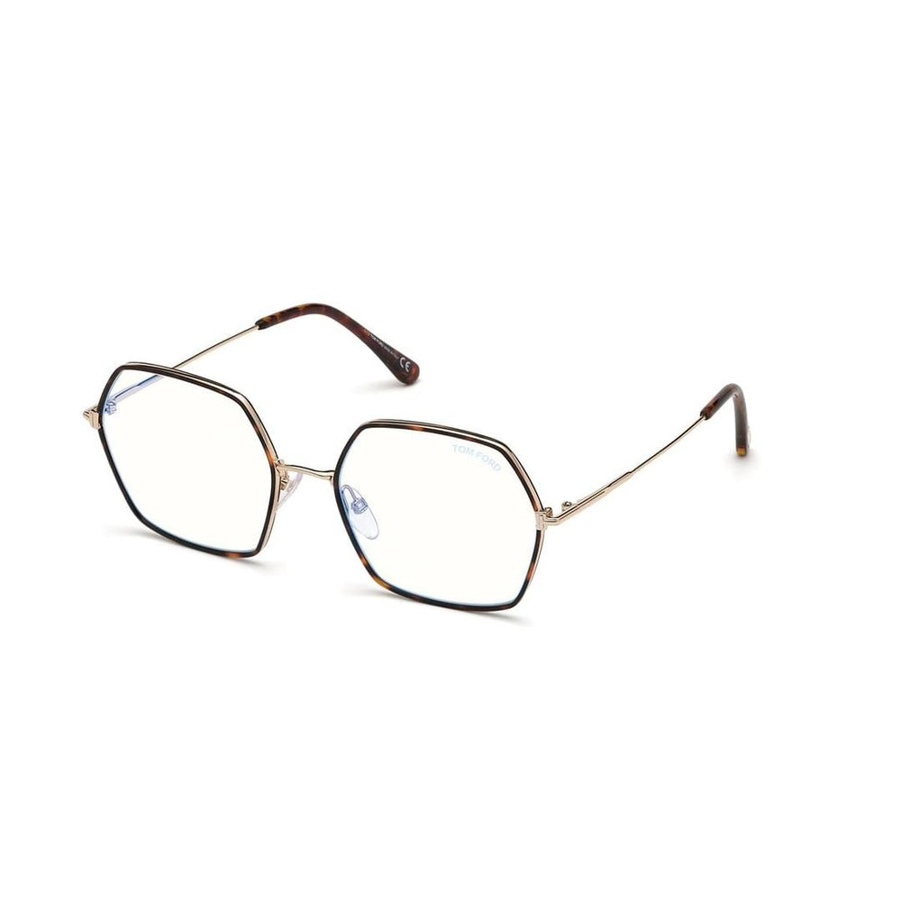 Tom Ford FT5615-B Blue-Light Block 052 Women’s Glasses Tortoiseshell Size 55 - Free Lenses - HSA/FSA Insurance - Blue Light Block Available
