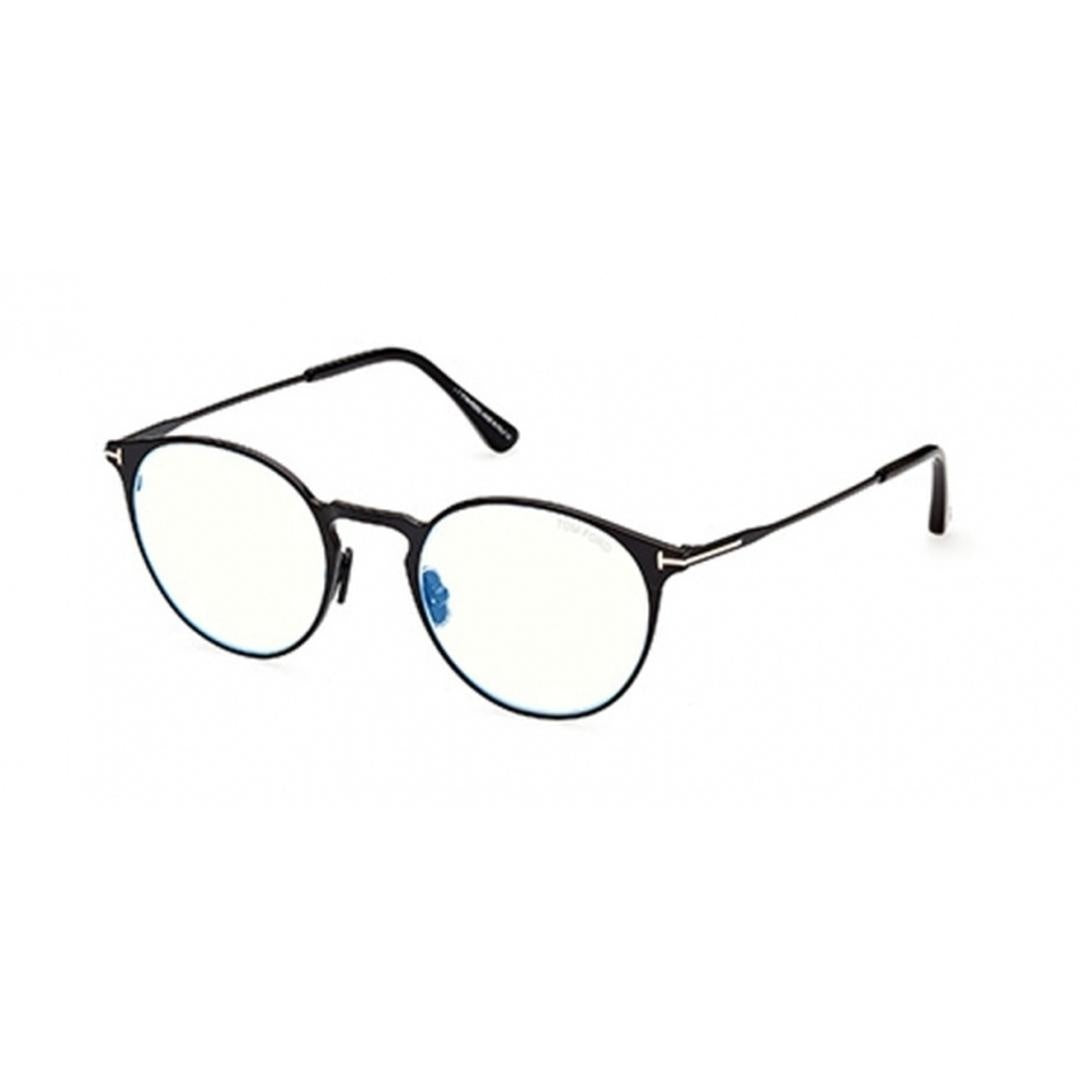 Tom Ford FT 5798-B 001, Including Lenses, ROUND Glasses, MALE