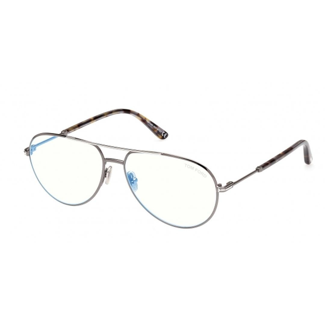 Tom Ford FT5829-B Blue-Light Block 008 Men's Glasses Grey Size 57 - Free Lenses - HSA/FSA Insurance - Blue Light Block Available