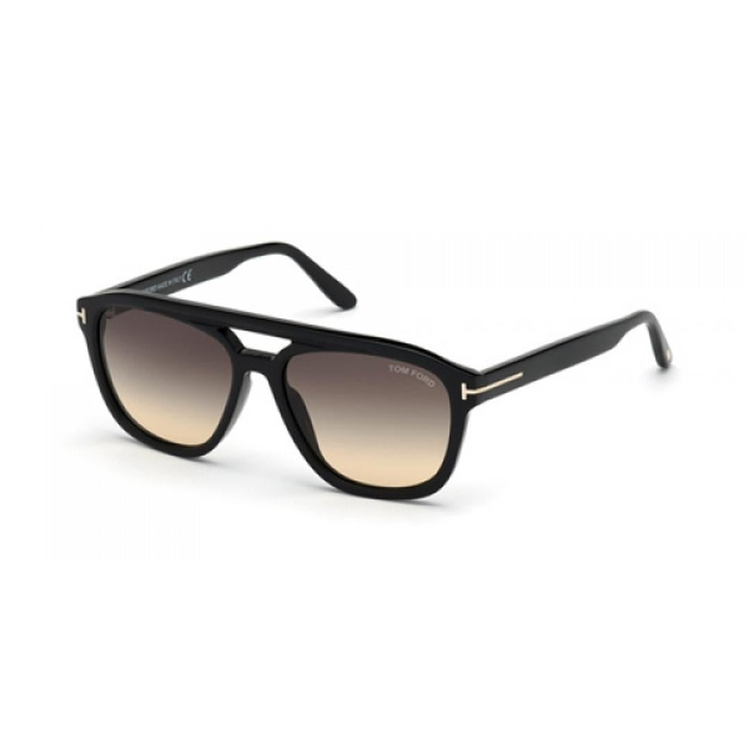Tom Ford Gerrard FT 0776 01B L, SQUARE Sunglasses, MALE, Available with Prescription