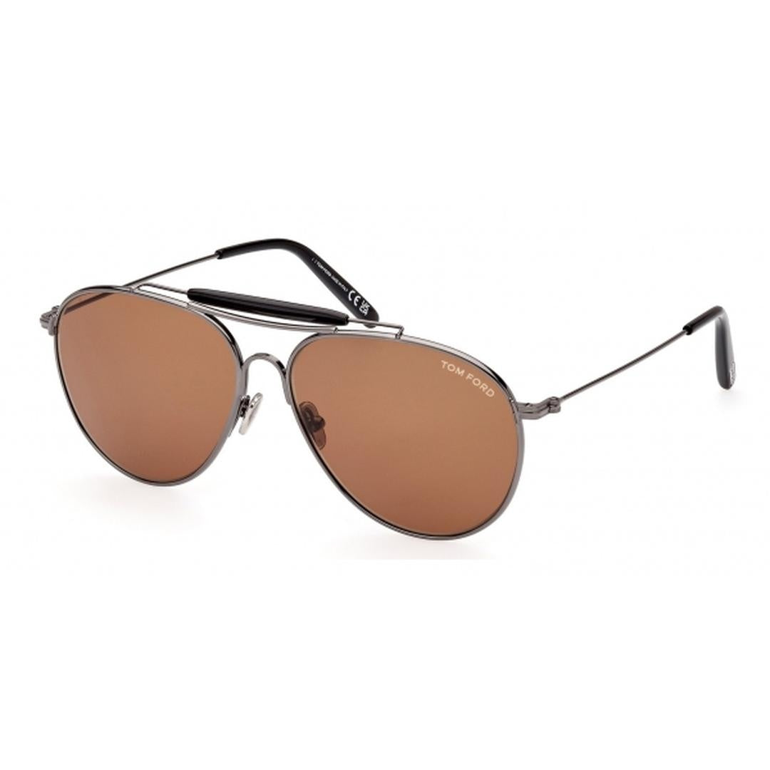 Tom Ford Mens FT0995 08E Raphael Silver Sunglasses Metal - One Size