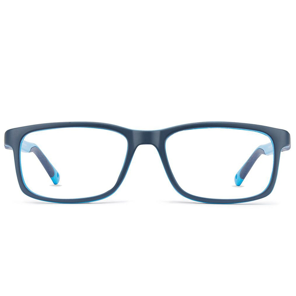 Nano Vista Indestructible Fangame SC - Unbreakable Kids Eyeglasses with Solar Clip-On Lenses