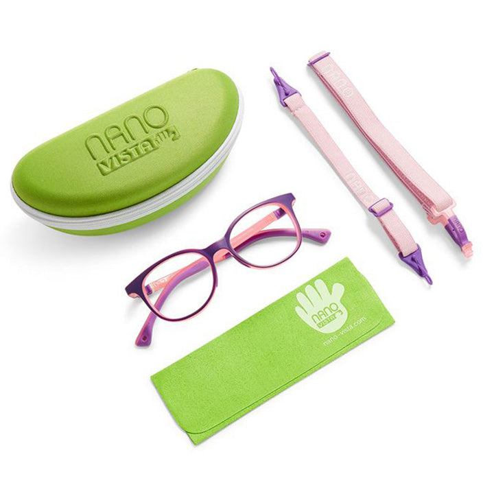 Nano Vista Indestructible Pixel Glow - Unbreakable Kids Eyeglasses