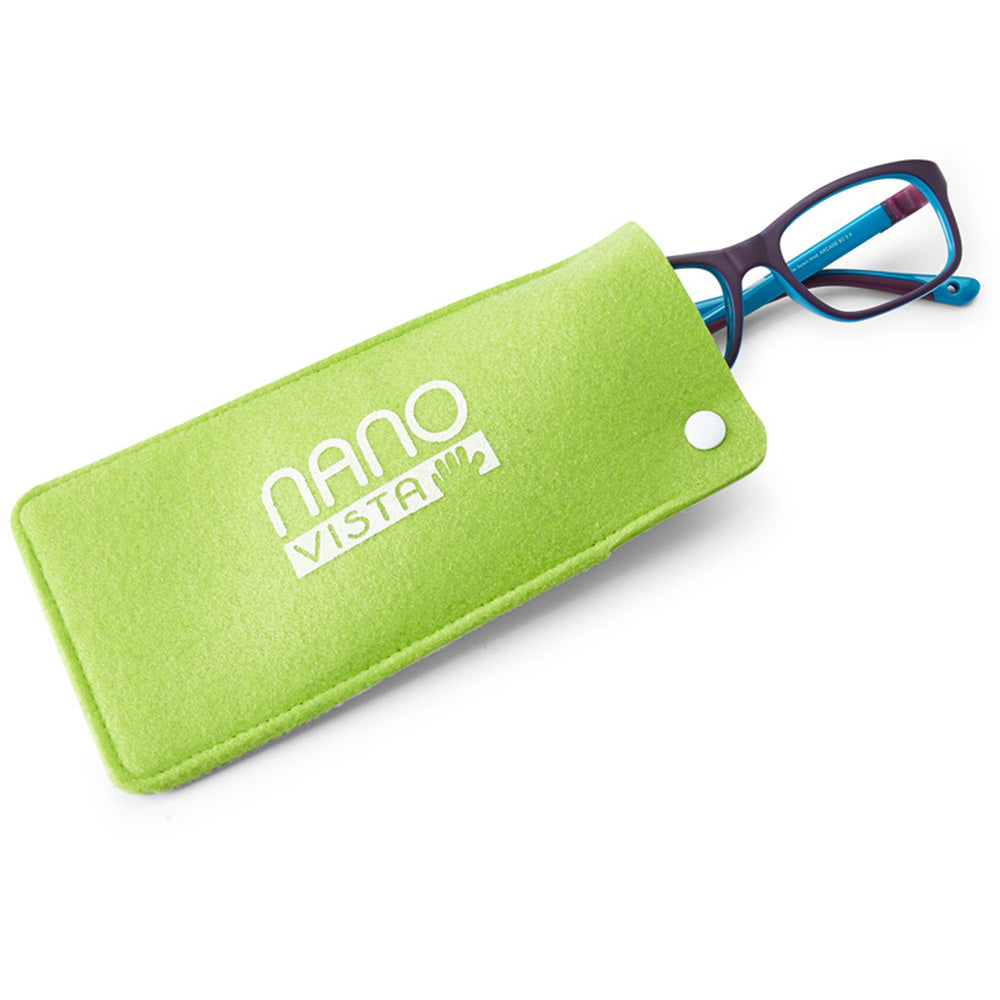 Nano Vista Indestructible Arcade SC - Unbreakable Kids Eyeglasses with Solar Clip-On Lenses