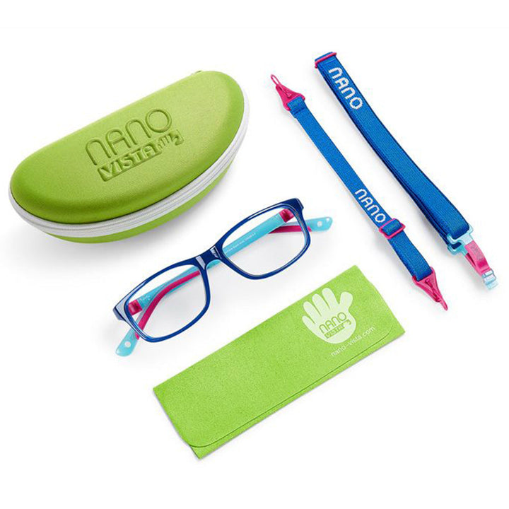 Nano Vista Indestructible Crew Glow - Unbreakable Kids Eyeglasses