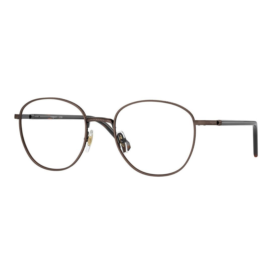 VOGUE EYEWEAR Man VO4291  5135 Optical Frames Metal Brown Transparent Pantos Normal