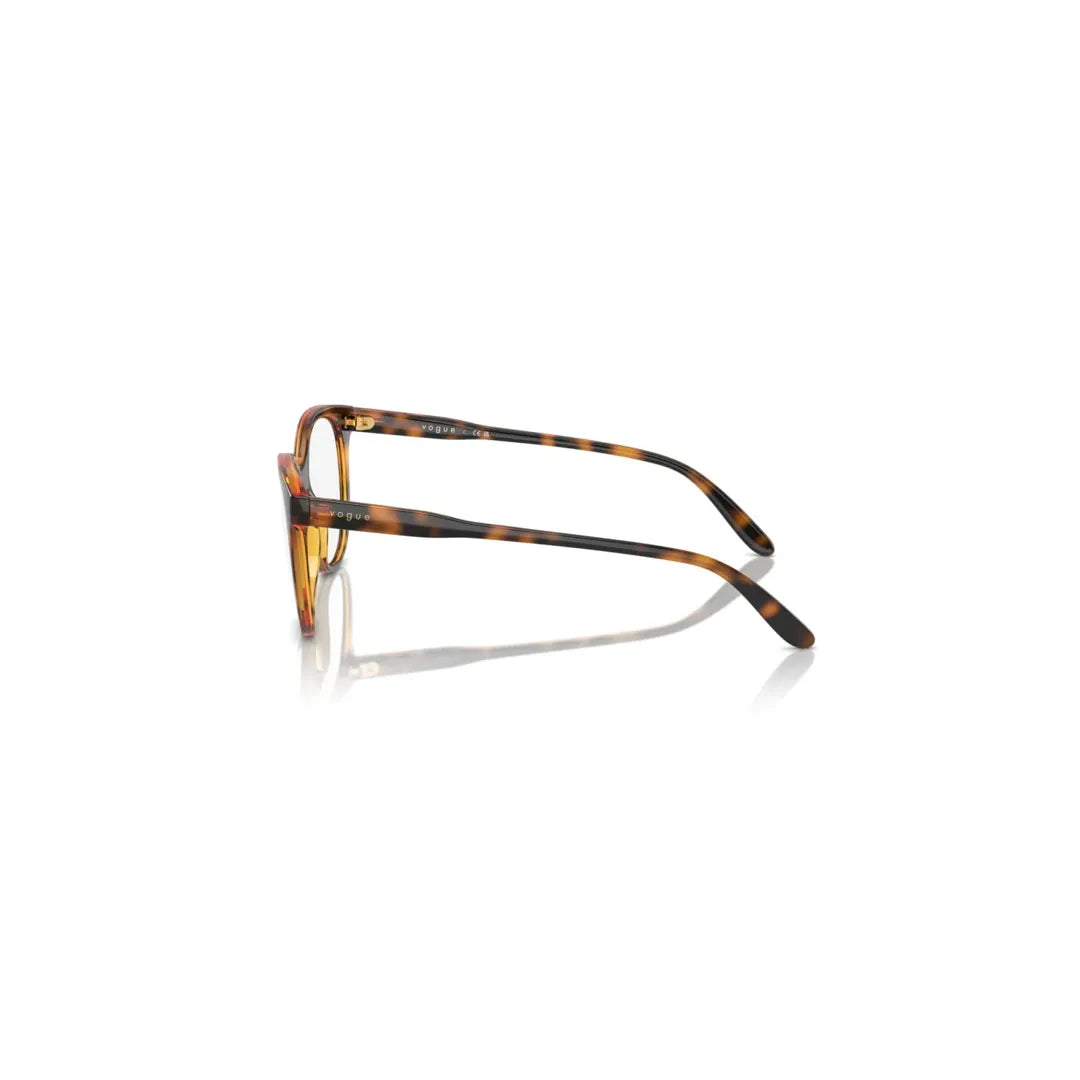 Vogue Eyeglass VO5552W656 For Woman Shape Phantos Dark Havana Nylon 51-17-140