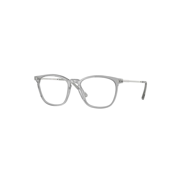 Vogue Eyeglass VO56143188 For Man Shape Pillow Transparent Grey Acetate 51-18-145