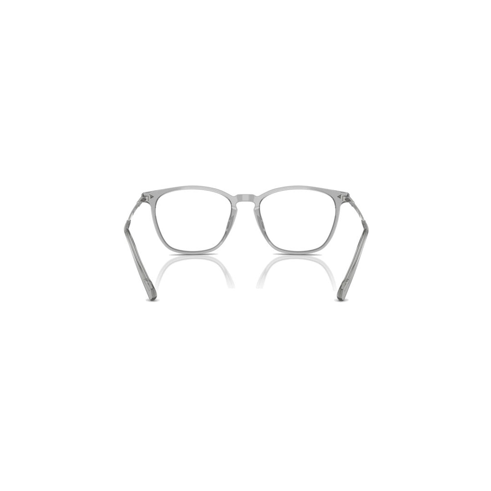 Vogue Eyeglass VO56143188 For Man Shape Pillow Transparent Grey Acetate 51-18-145