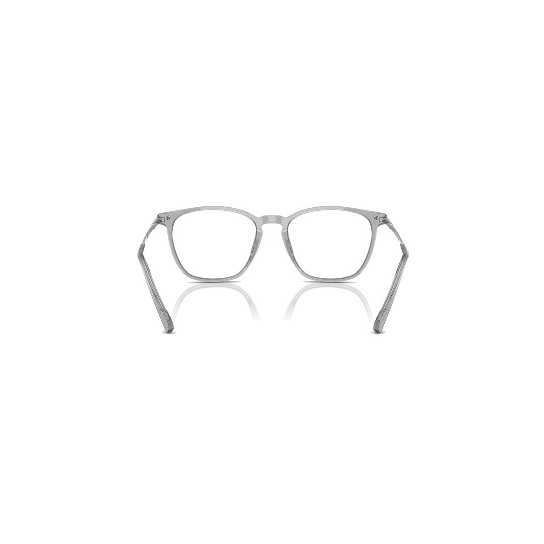Vogue Eyeglass VO56143188 For Man Shape Pillow Transparent Grey Acetate 51-18-145