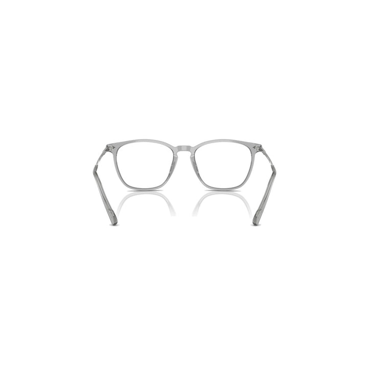 Vogue Eyeglass VO56143188 For Man Shape Pillow Transparent Grey Acetate 51-18-145