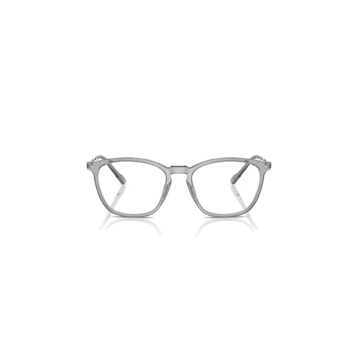 Vogue Eyeglass VO56143188 For Man Shape Pillow Transparent Grey Acetate 51-18-145