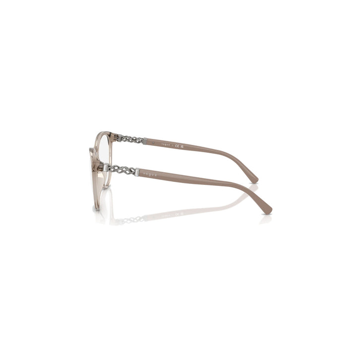 Vogue Eyeglass VO5631B2990 For Woman Shape Phantos Transparent Caramel Nylon 51-17-140