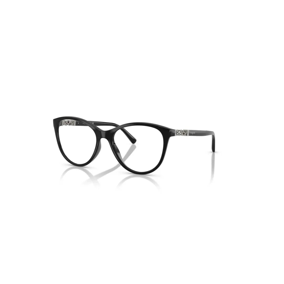 Vogue Eyeglass VO5631BW44 For Woman Shape Phantos Black Nylon 51-17-140