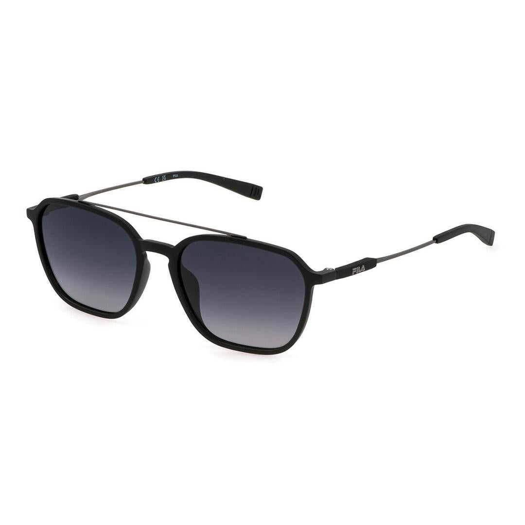 Fila SFI524 Polarized U28P Men's Sunglasses Black Size 55