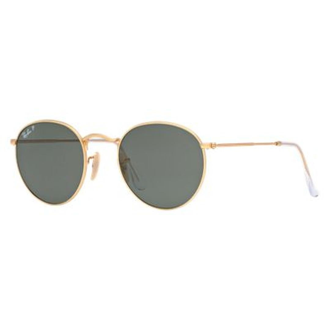 Ray-Ban Round Metal RB 3447 112/58, ROUND Sunglasses, MALE, Polarised, Available with Prescription