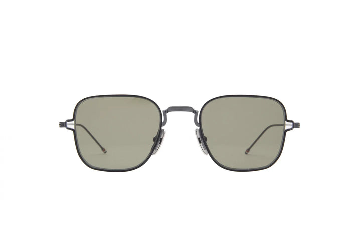 Thom Browne TBS116-A-03 titanium Green Square Sunglass