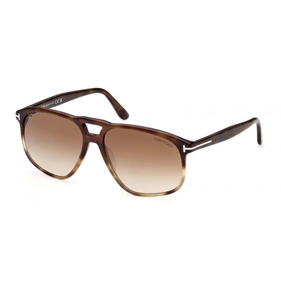 Tom Ford, Sunglasses, Unisex, Brown, Size: ONE Size Stylish Sunglasses for Fashion Enthusiasts