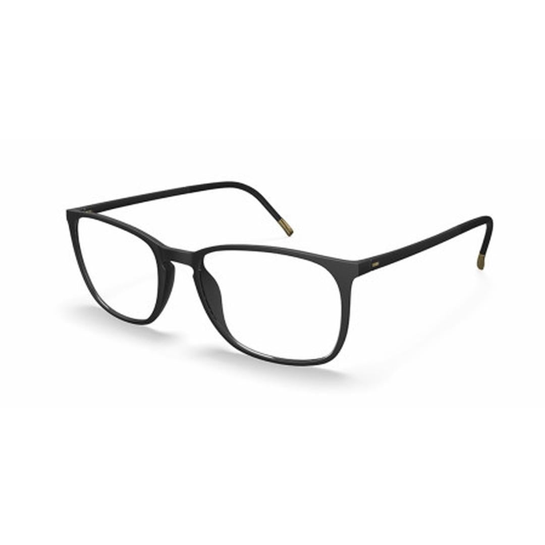 Silhouette SPX Illusion 2943 9030 Men's Glasses Black Size 53 - Free Lenses - HSA/FSA Insurance - Blue Light Block Available