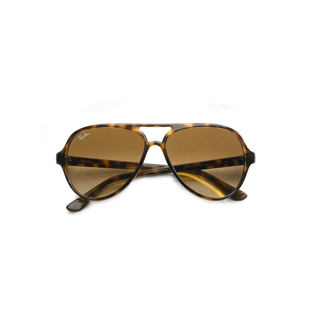 Ray-Ban Aviator Light Havana Brown Gradient Cats 5000 4125 Sunglasses