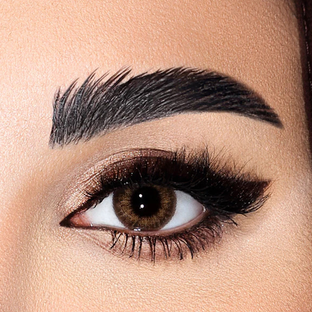 Amara Monthly Colored Contact Lenses - Dee Latte